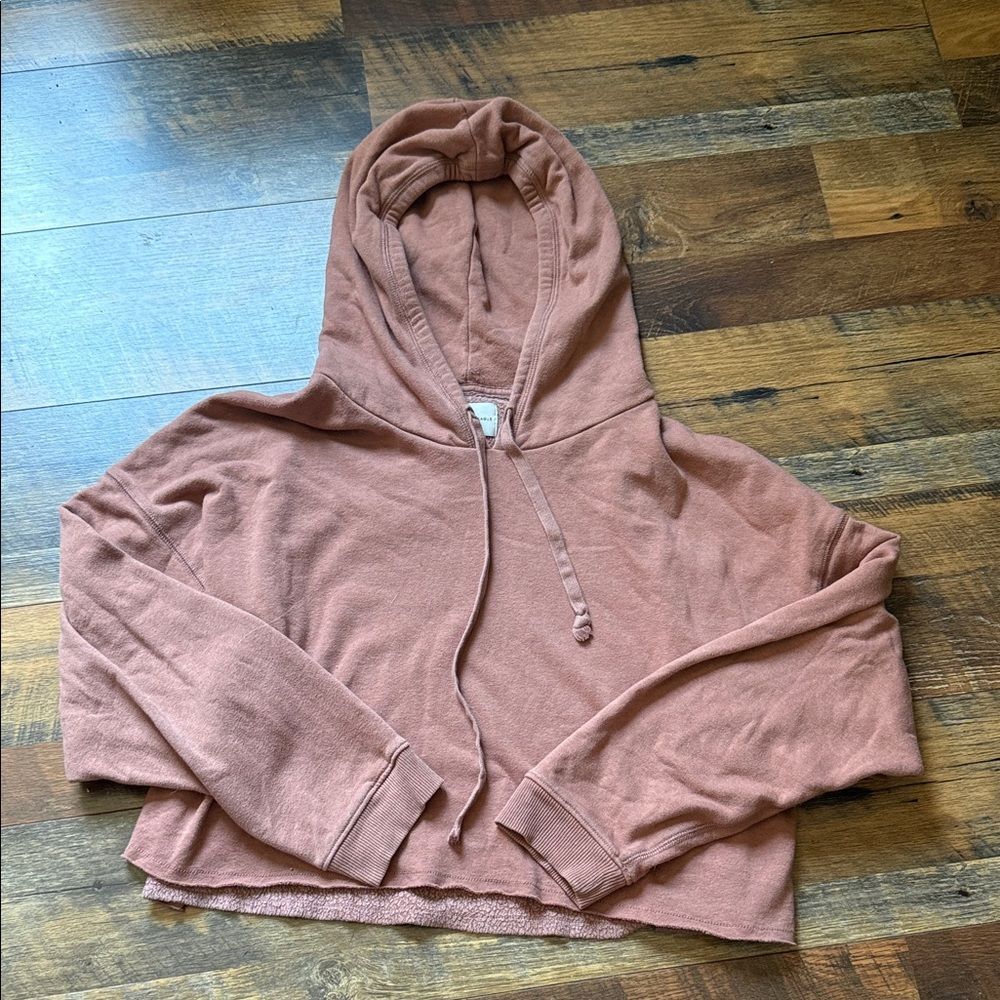 American Eagle Outfitters Women's Hoodie in Rust